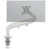 Leitz Ergo Space Saving Single Monitor Arm Light Grey