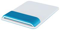 Leitz Ergo WOW Mouse Pad with Adjustable Wrist Rest Blue 65170036