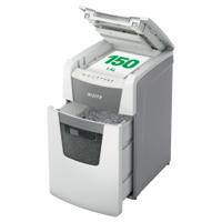 Leitz IQ AutoFeed Office 150 Cross Cut Shredder 44 Litre 150 Sheet Automatic/8 Sheet Manual White 80131000