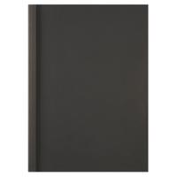 GBC Thermal Binding Cover A4 1.5mm Clear PVC Front Black Leathergrain Back (Pack 100) - IB451607