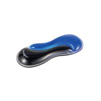 Kensington K62439WW Slim Duo Gel Mouse Trackball Blue Wrist Rest