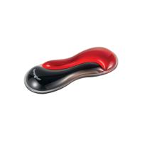 Kensington K62440WW Slim Duo Gel Mouse Trackball Red Wrist Rest