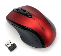Kensington Pro Fit Mouse Mid-Size Optical Wireless Right Handed Red Ref K72422WW