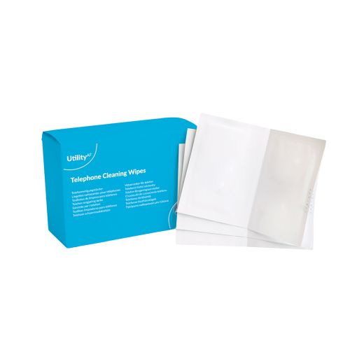 ValueX Desk Telephone Cleaning Wipes (Pack 20 Sachets)
