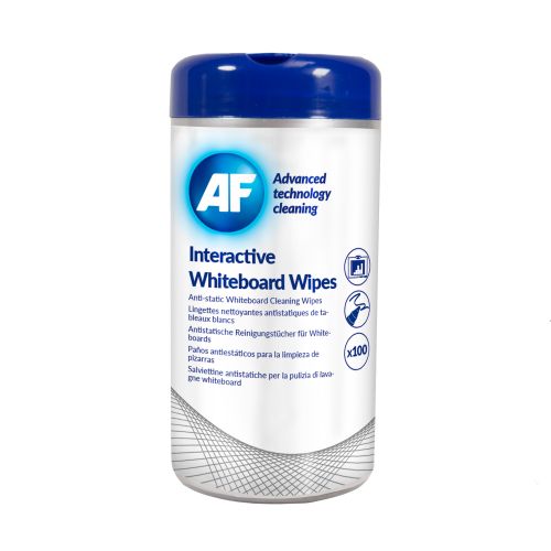 AF Interactive Whiteboard Wipes Tub (Pack 100) WBW100T
