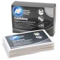 AF Cardclene Impregnated Card Reader Cleaning Cards (Pack 20) CCP020