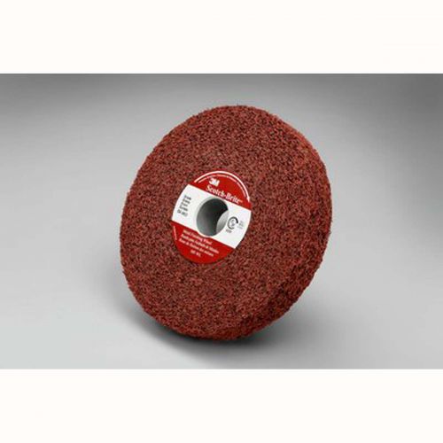 Scotch-Brite Metal Finishing Wheel, 6 In X 1 In X 1 In 5A Med, 3 Per Case 048011018621