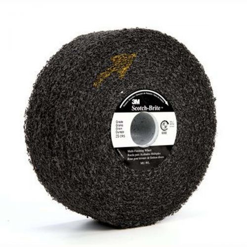 Scotch-Brite Multi-Finishing Wheel, 6 In X 2 In X 1 In 2S Crs, 2 Per Case 048011131764