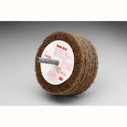 Scotch-Brite Cut And Polish Disc D5, 3 In X 1-1/4 In X 1/4 In A Med, 10 Per Case 048011145938
