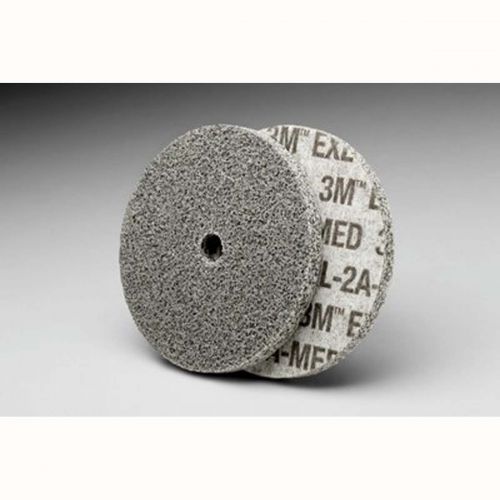 Scotch-Brite Exl Unitized Wheel, 3 In X 1/4 In X 3/8 In 2A Med, 40 Per Case 048011160542
