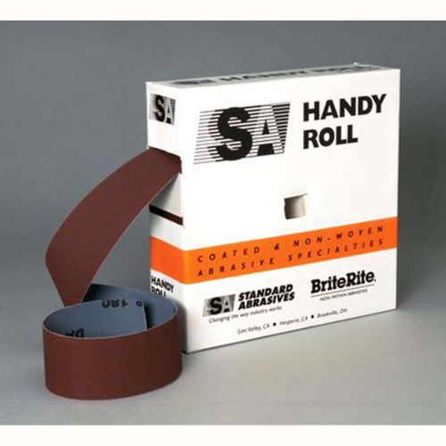 3M Standard Abrasives A/O Handy Roll 713159, 1-1/2 in x 50 yd P120 J-weight, 10 per case 051115329692
