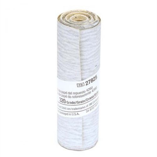 3M Stikit Paper Refill Roll 426U, 3-1/4 in x 100 in 320 A-weight, 10 per inner 50 per case 051141278254