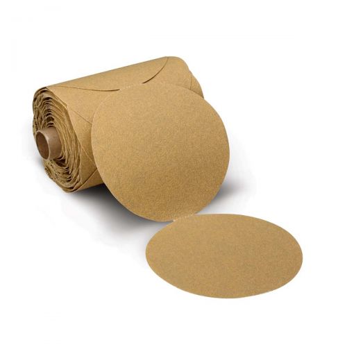 3M Stikit Paper Disc Roll 236U, 5 in x NH P180 C-weight, 100 discs per roll 4 rolls per case 60440272338