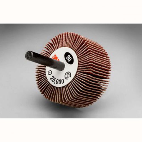 3M Flap Wheel Type 83 244D, 2 in x 1 in x 1/4 in 80 X-weight, 10 per case 051144146246