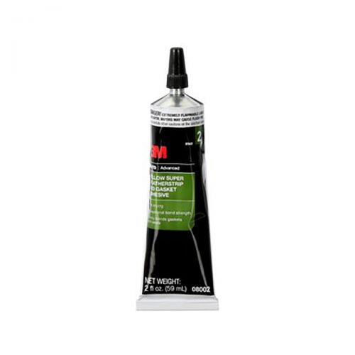 3M Yellow Super Weatherstrip and Gasket Adhesive, 08001, 5 fl oz 60455055594