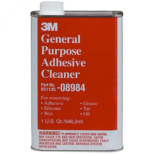 Image of 3M General Purpose Adhesive Cleaner, 08984, 1 Quart (US) 60455045868