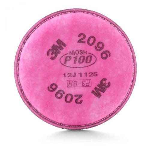 3M Particulate Filter 2096, P100, with Nuisance Level Acid Gas Relief 2096