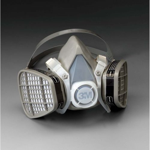 3M Half Facepiece Disposable Respirator Assembly 5201, Organic Vapor, Medium 5201