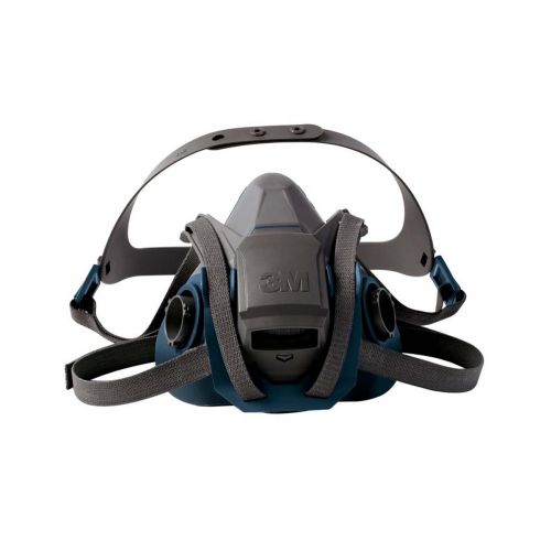 3M Rugged Comfort Quick Latch Half Facepiece Reusable Respirator 6501QL/49488 Small 6501QL