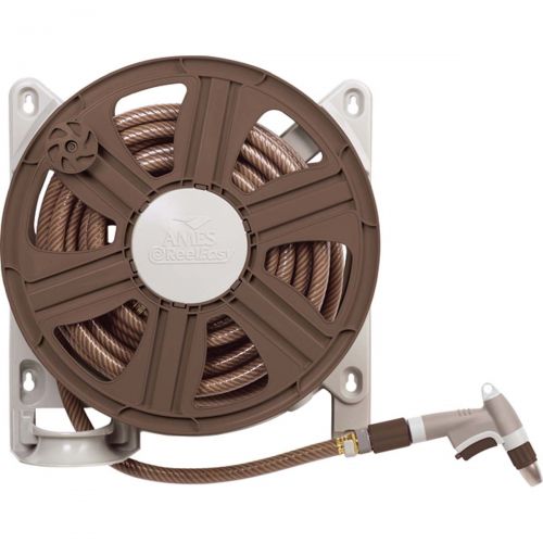 Ames 100' SIDE LOAD WALL MOUNT POLY HOSE REEL 2388340