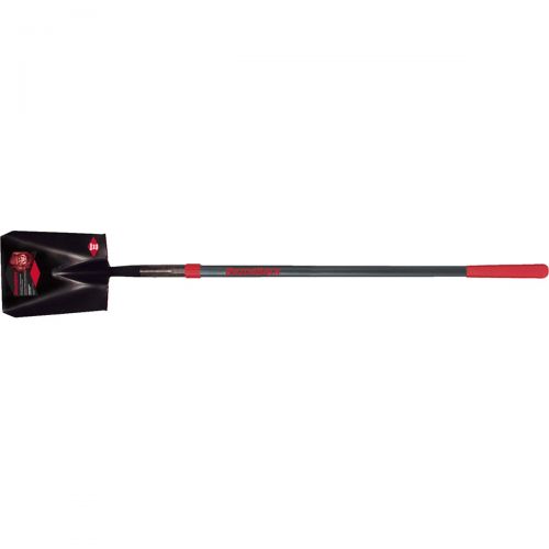 Razor-Back Square Point Shovel With Closed-Back And Rolled-Step 44004