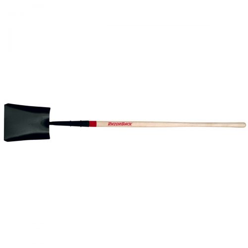 Razor-Back Square Point Shovel With Solid Shank And No-Step 44009