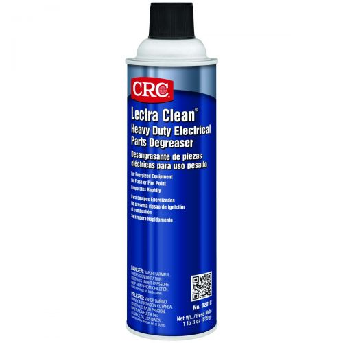 CRC Lectra Clean Heavy Duty Electrical Parts Degreaser, 19 Wt Oz 02018