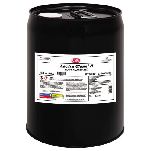 CRC Lectra Clean II Non-Chlorinated Heavy Duty Degreaser, 5 Gal 02122