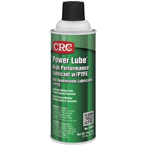 CRC Power Lube Industrial High Performance Lubricant w/PTFE, 11 Wt Oz 03045