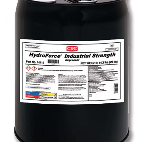 CRC HydroForce Industrial Strength Degreaser, 5 Gal 14417