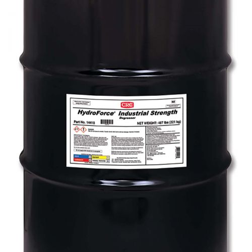 CRC HydroForce Industrial Strength Degreaser, 55 Gal 14418