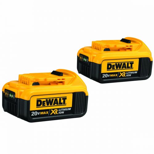 Dewalt 20V Max 4.0 Ah Li-Ion Battery 2-Pk DCB204-2