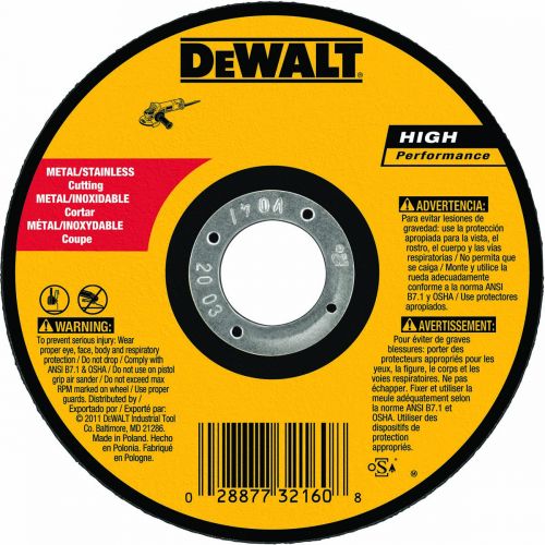 Dewalt 5X.045inX7/8in Metal Thin Cut-Off Whl-Tp1 DW8063