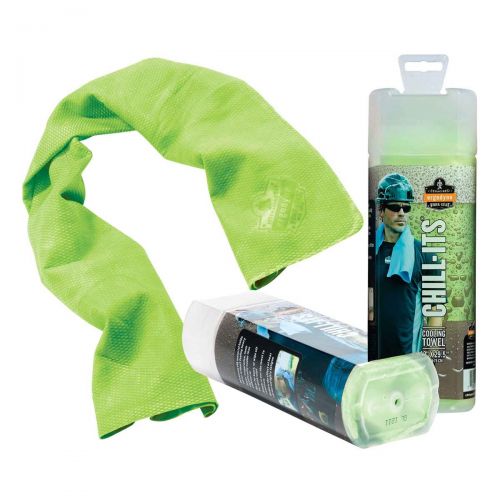 Ergodyne 6602 Hi-Vis Lime Evaporative Cooling Towel 12439