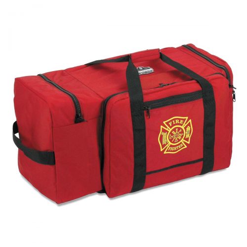 Ergodyne Gb5005P Red Large Fire & Rescue Gear Bag - Polyester 13305