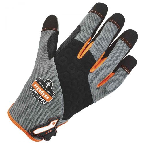 Ergodyne 710 L Gray Heavy-Duty Utility Gloves 17044