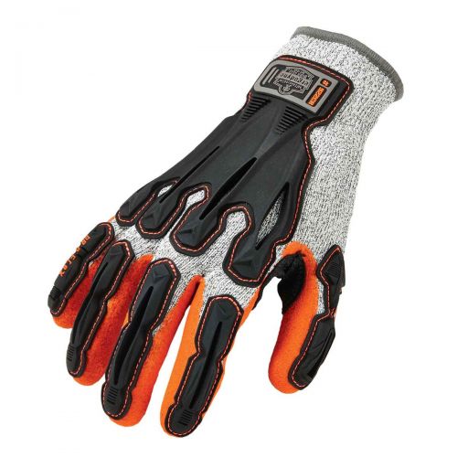 Ergodyne 922Cr M Gray Cut Resistant Nitrile-Dipped Dir Gloves 17093