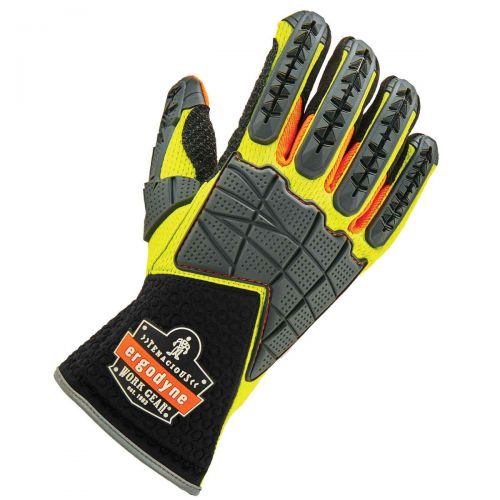 Ergodyne 925F(X) Xl Lime Standard Dorsal Impact-Reducing Gloves 17905