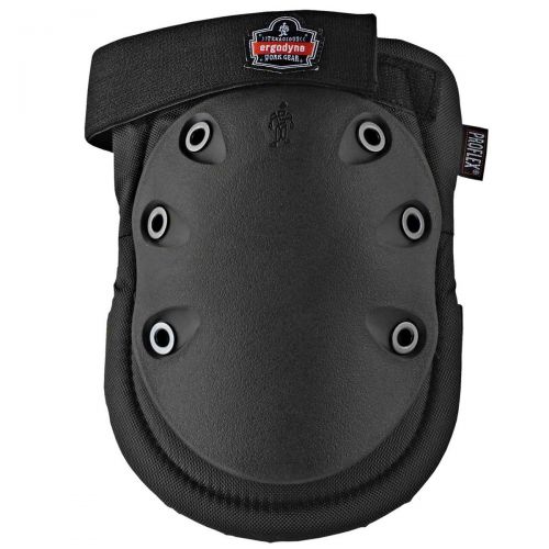 Ergodyne 335Hl Black Cap Slip Resistant Rubber Cap Knee Pad - H&L 18336