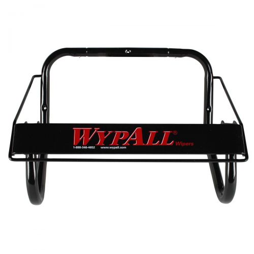 Image of WypAll* Wall Mounted Dispenser (80579), Jumbo Roll, Black 80579