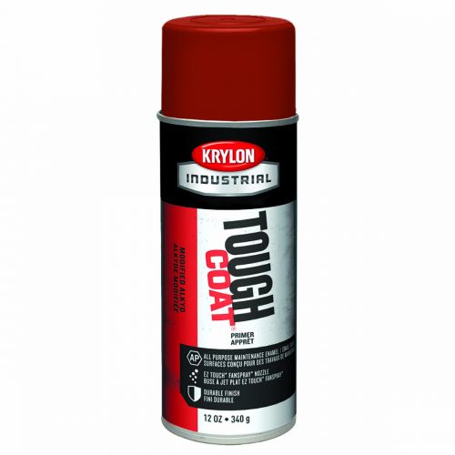 Krylon Industrial Tough Coat Acylic Enamel, Red Oxide Rust Control Primer A00339007