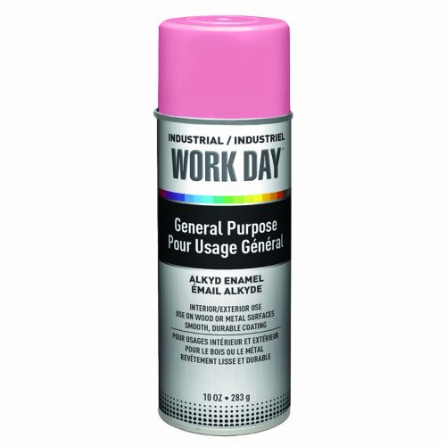 Krylon Work Day Enamel Paints, Gloss Pink A04407007