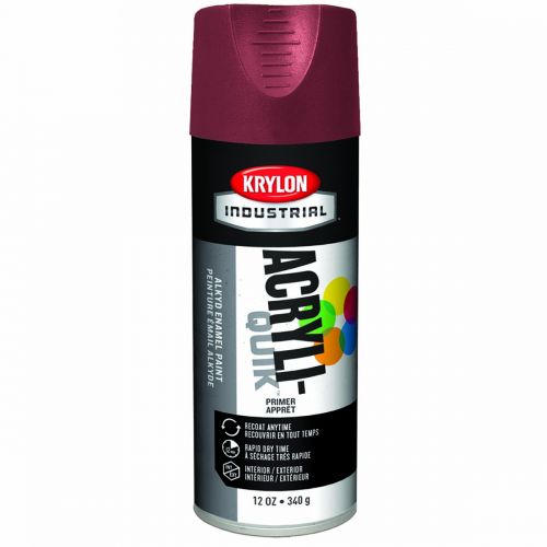 Krylon Industrial Acryli-Quik Acrylic Lacquer, Ruddy Brown Primer K01317A07