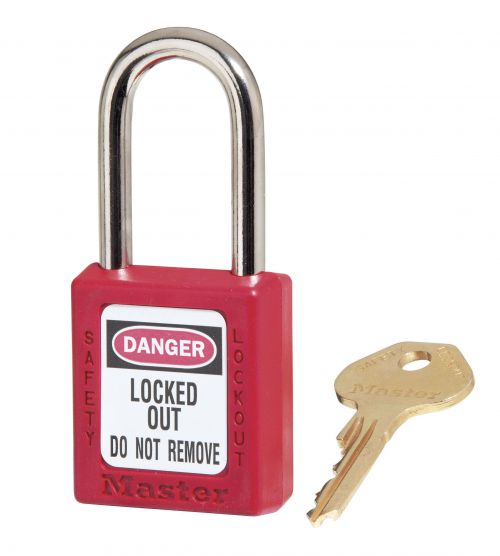 Master Lock Lightweight Safety Lockout 410RED
