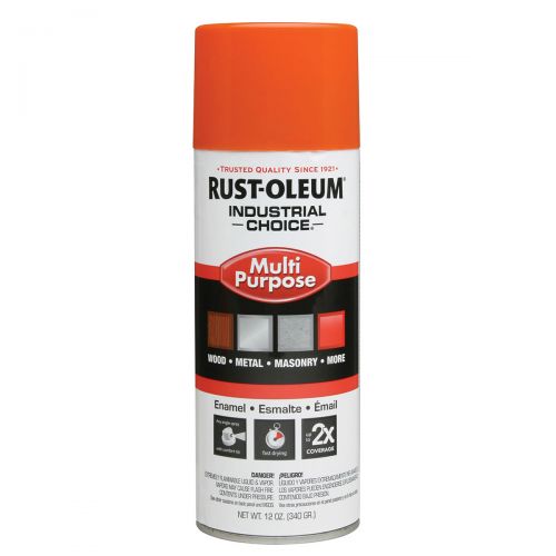 Image of Rust-Oleum Ic +Sspr 6Pk Gloss Osha Safety Orange 1653830
