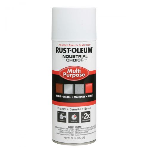 Image of Rust-Oleum Ic +Sspr 6Pk Flat White 1690830