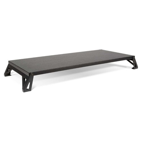Allsop Lo Riser Monitor Stand with Wide Platform and Dual Height Adjustments