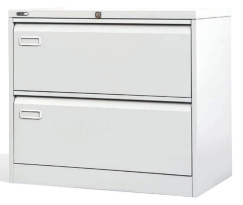 Lateral Side 2 Drawer Filing Cabinet