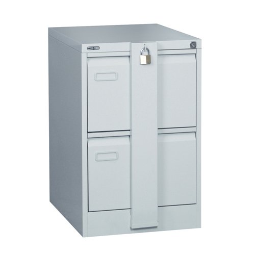 Steel 2 Drawer Security Filing Cabinet
