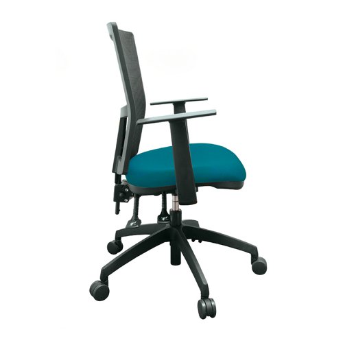 Mesh High Back Operator Arm Chair with Arms